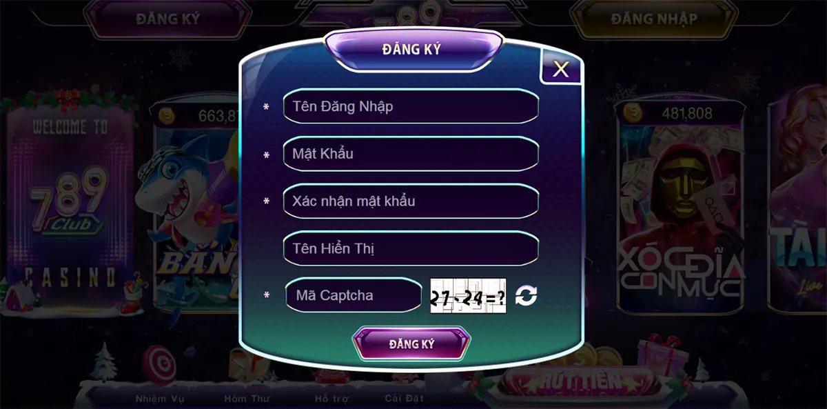 đăng ký chơi game doi thuong có bị tính phí không