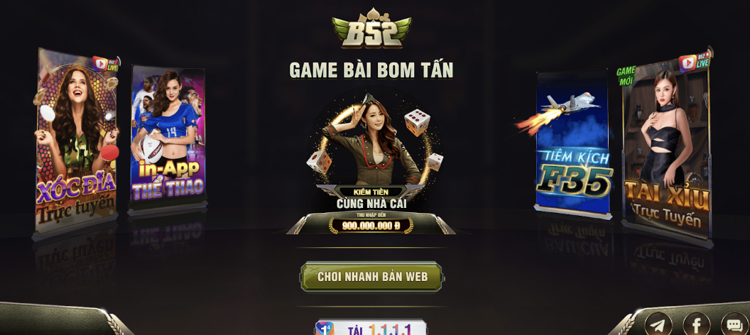 Tổng quan về sân chơi đánh bài đổi thưởng B52