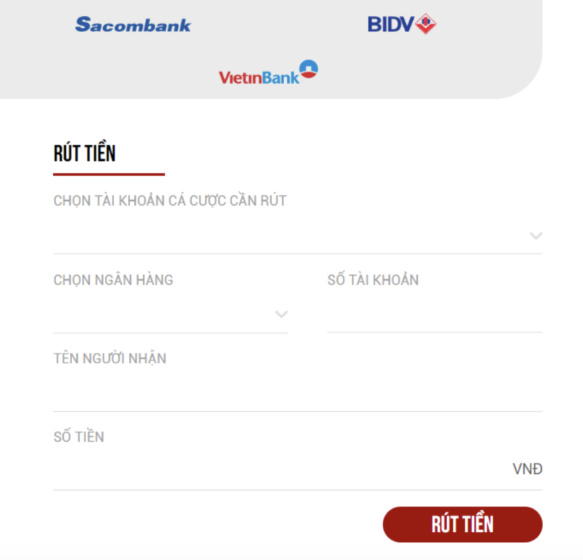 Hướng dẫn rút tiền đơn giản tại MIBET