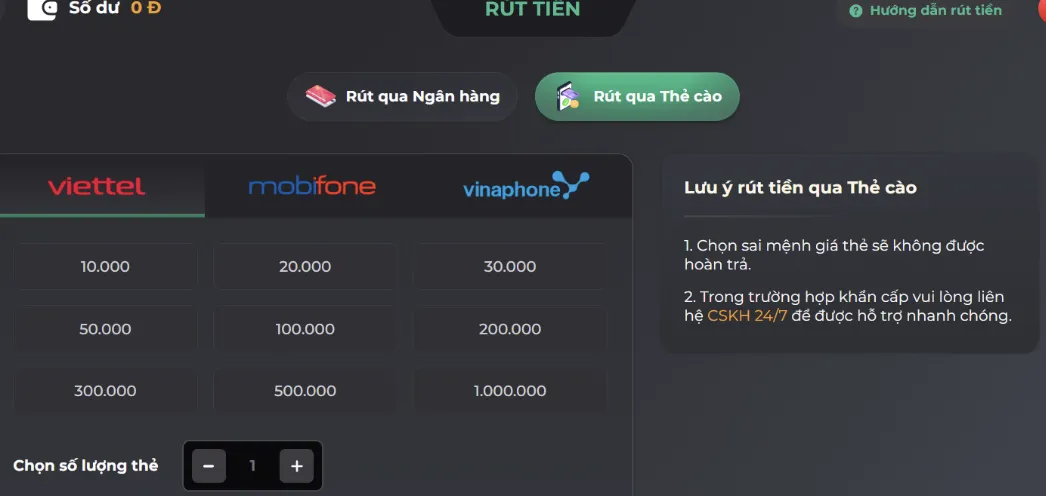 Quy trình rút tiền UK88 bao gồm những bước nào?