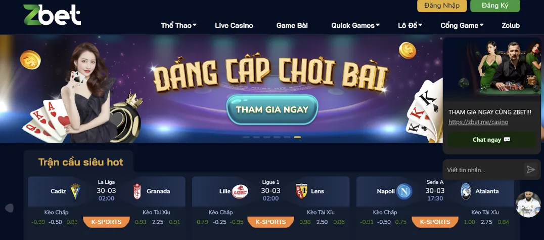 Những điều hấp dẫn đang chờ đợi khi đánh bài đổi thưởng ZBET