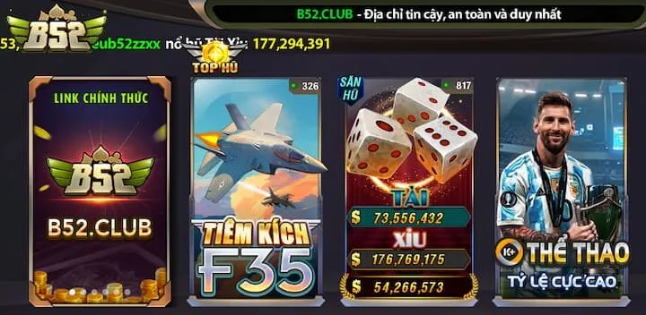 Phân biệt B52 chính hãng và giả mạo qua giao diện